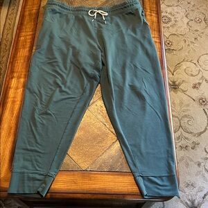Eddie Bauer sweatpants with drawstring waist and convenient side pockets.